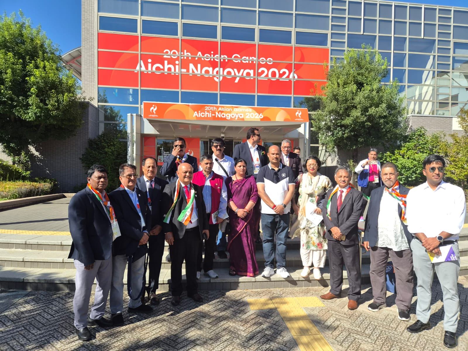 第20回アジア競技大会 愛知・名古屋2026 会場にて